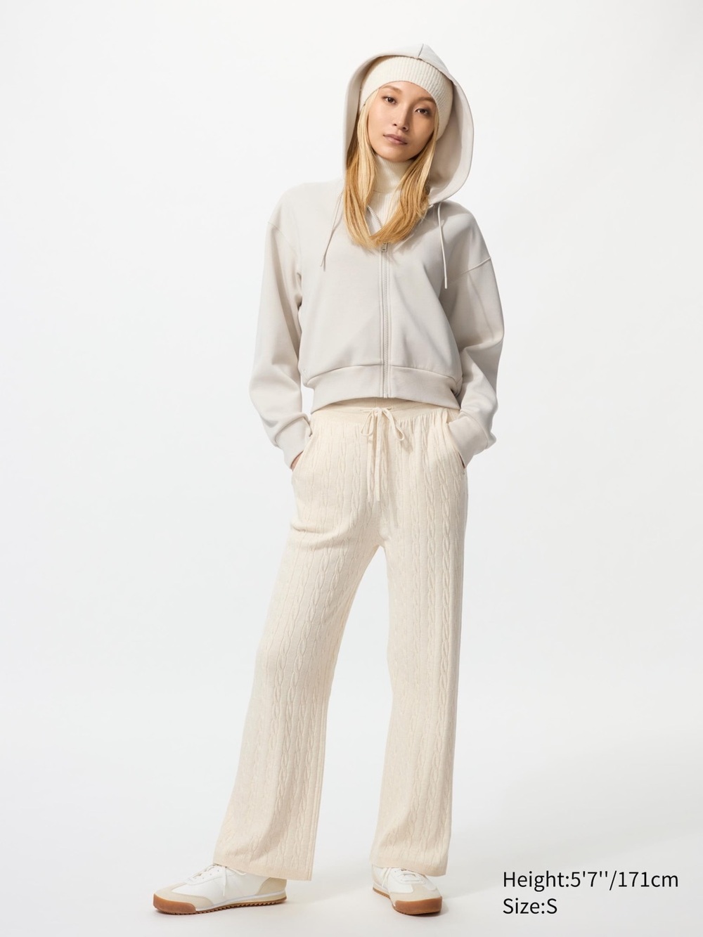 Uniqlo Washable Knit Cable Pants